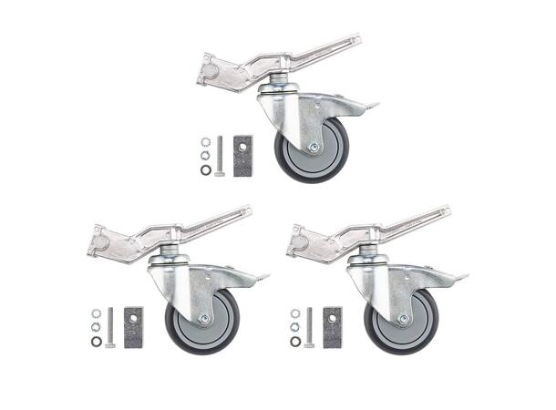 MANFROTTO Avenger Braked Wheel Set of 3 Fits 20mmx20mm & 25mmx25mm CS