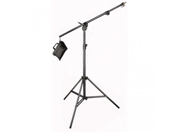 MANFROTTO Combi-boom stand Black, Aluminium with Sandbag