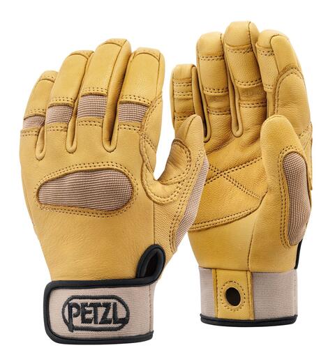 PETZL CORDEX Plus Hansker, Beige Medium