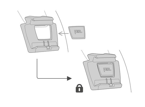 PETZL Slot adapter Til Swift RL