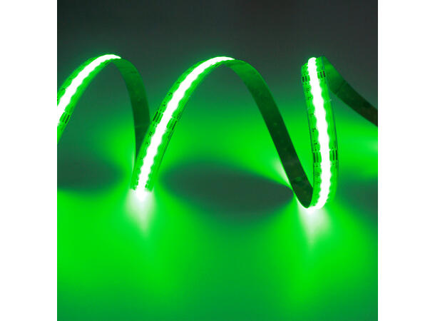 SBL 24V COB RGB LED Strip, 15W/m 10m,10mm, 840 LED/m, CV, CRI>90,IP20