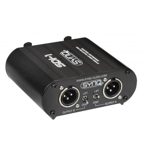 Synq SDI-1 Stereo DI-boks passiv