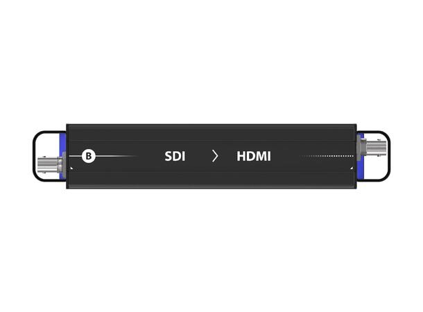 THEATRIXX Konvertermodul 3G-SDI til HDMI 3G-SDI inn/thru, HDMI1.2 ut, XVVRF