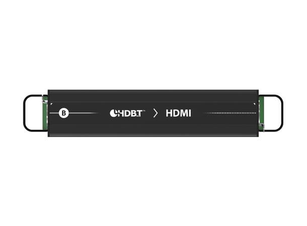 THEATRIXX Konvertermodul HDBT til HDMI HDBaseT 1.0 Mottaker, HDMI1.4 +Net,XVVRF