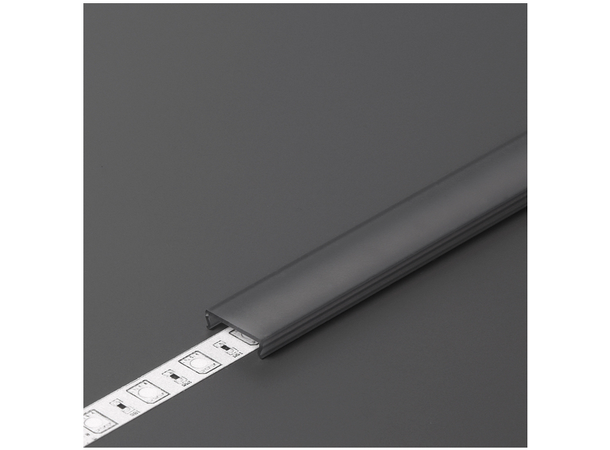 TOPMET C Click 2000 Diffusor 2m x 3,8mm, Sort diffusor