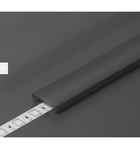 TOPMET F Click 2000 Diffusor Linea20 2m x 3,8mm, Sort diffusor