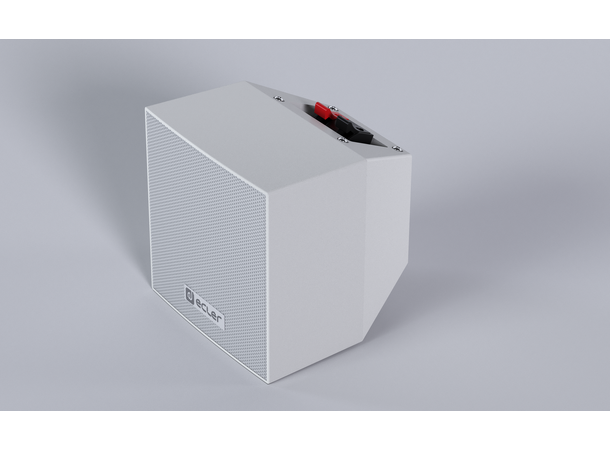 ECLER AMBIT-13 Miljøhøyttaler 3.5", 25W, 70/100V, IP54, Hvit 
