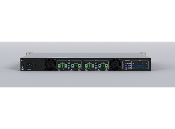 ECLER AURA-4B900 Forsterker 4 x 900W @ 4ohm, 70/100V 