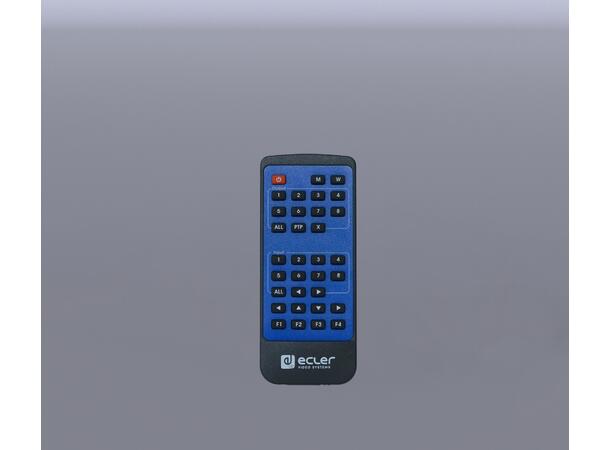 ECLER VEO-MXH88D HDMI-matrise 8x8 HDMI matrix, 4K/60, audio de-embed 