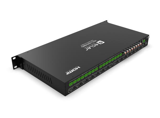 ECLER VEO-MXH88D HDMI-matrise 8x8 HDMI matrix, 4K/60, audio de-embed 