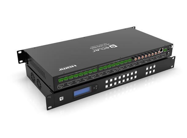 ECLER VEO-MXH88D HDMI-matrise 8x8 HDMI matrix, 4K/60, audio de-embed 
