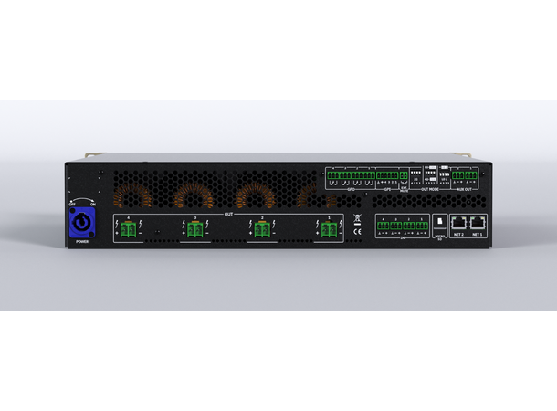 ECLER VIDA-48Q Digital forsterker 4800W, 4 x Out, Dante, 70/100/8ohm 