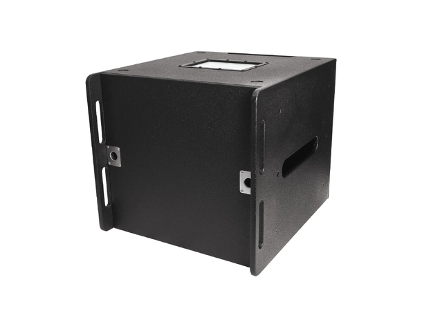 ELUMEN8 Wooden Rack 10U 19", Sort