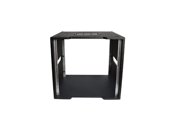 ELUMEN8 Wooden Rack 10U 19", Sort