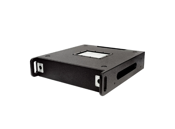 ELUMEN8 Wooden Rack 2U 19", Sort