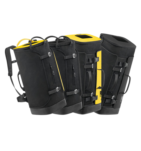PETZL Expert Ryggsekk Gul/Sort eller Sort