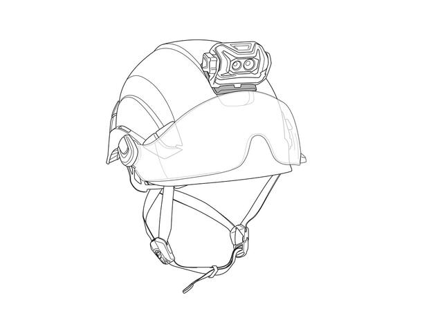 PETZL Hjelm adapter Til Swift RL 