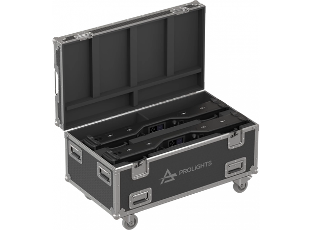 PROLIGHTS FCLASTRAB120IP Flightcase Til 2 x ASTRABLADE100IP