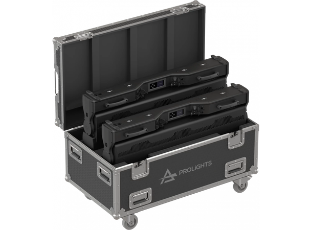 PROLIGHTS FCLASTRAB120IP Flightcase Til 2 x ASTRABLADE100IP
