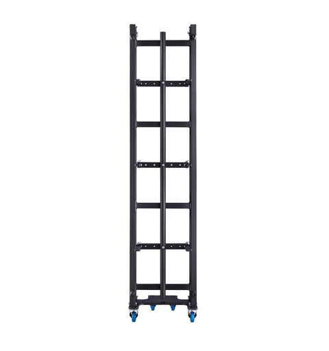 PROLYTE BGR35 Base Plate/Ballet tower 800 x 800 x 10mm, With Castors, Sort