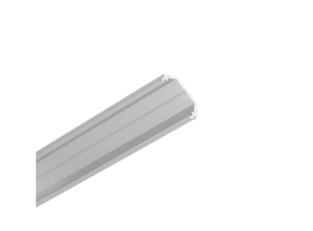 TOPMET Aluprofil Quarter10_D 14,5x14,5mm 2m, Alu, Opal diffusor, Set