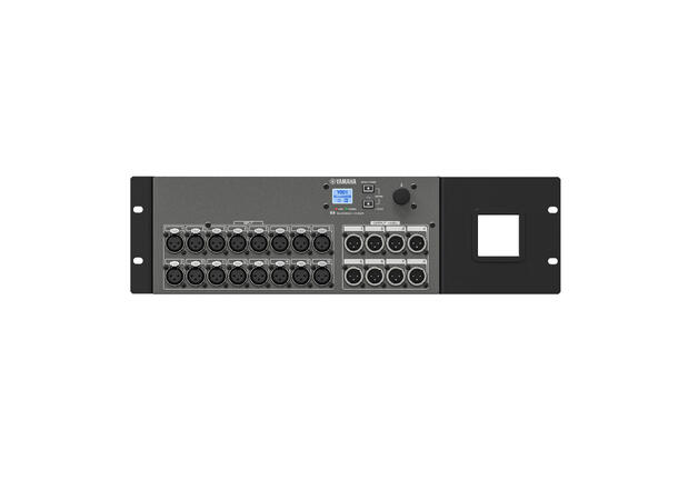 YAMAHA RUio1608SB-D I/O Stagebox I/O Rack. 16 analog in, 8 out, Dante 