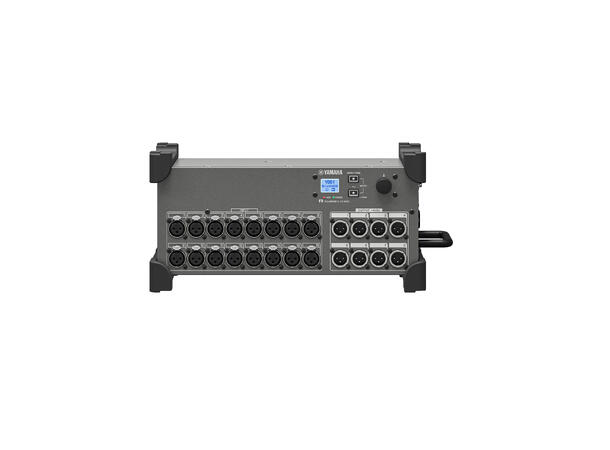 YAMAHA RUio1608SB-D I/O Stagebox I/O Rack. 16 analog in, 8 out, Dante 