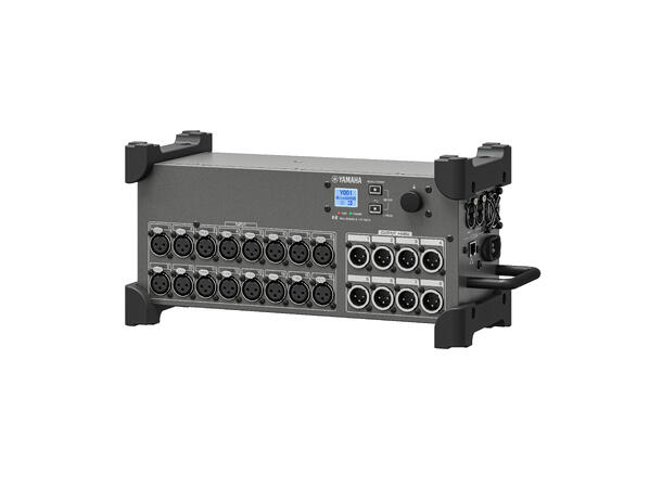 YAMAHA RUio1608SB-D I/O Stagebox I/O Rack. 16 analog in, 8 out, Dante 
