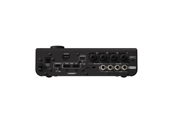 YAMAHA URX44V Lydkort 6 Inn, 4 Ut, USB-C, Touch,HDMI I/O, Hvit