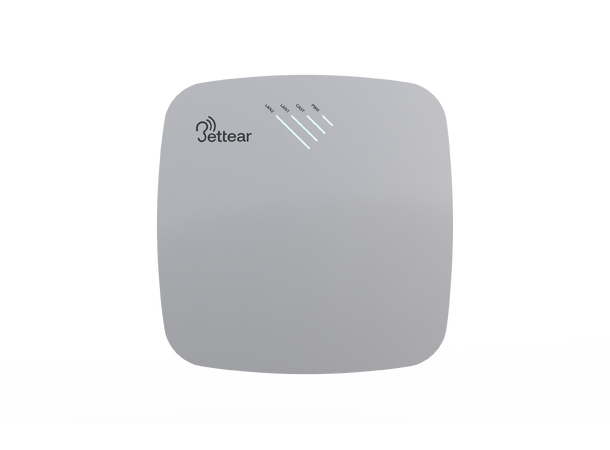 BETTEAR B-Caster Auracast™ transmitter 2xETH, 1xStereo in, Hvit 
