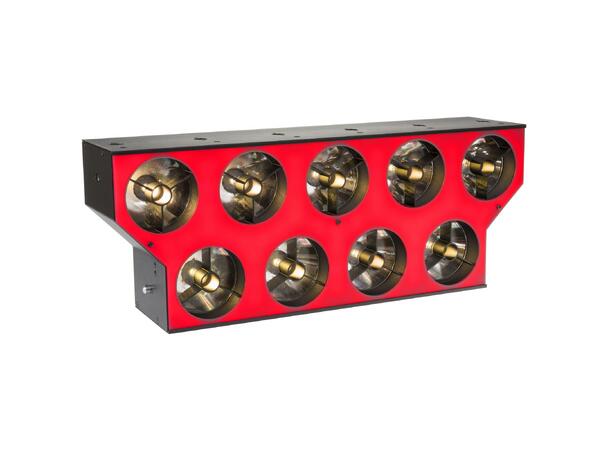 BRITEQ BT-NONABEAM, Demomodell 9x 60W CW/WW LEDs + RGB Glow 
