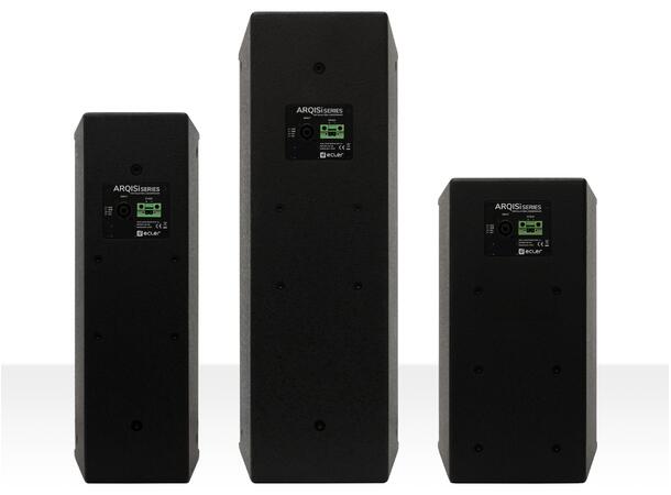 ECLER ARQIS 208iBK Miljøhøyttaler 2x8", 300W, 8ohm, Sort 