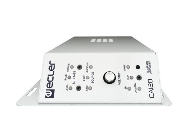 ECLER CA120 Kompaktforsterker 2 x 60W @ 4ohm, 3ch 