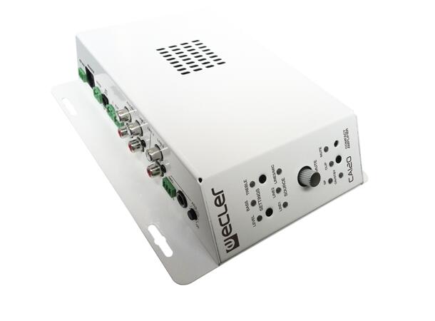 ECLER CA120 Kompaktforsterker 2 x 60W @ 4ohm, 3ch 
