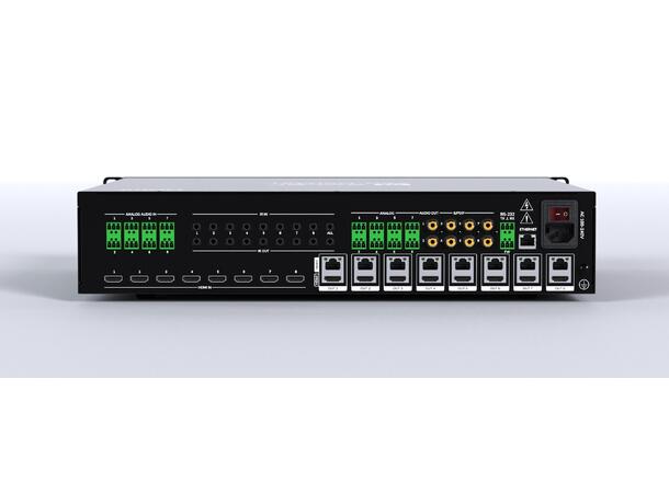 ECLER VEO-MXH48T HDMI-matrise 8x8 HDBaseT+HDMI matrix, 4K @ 40 m 