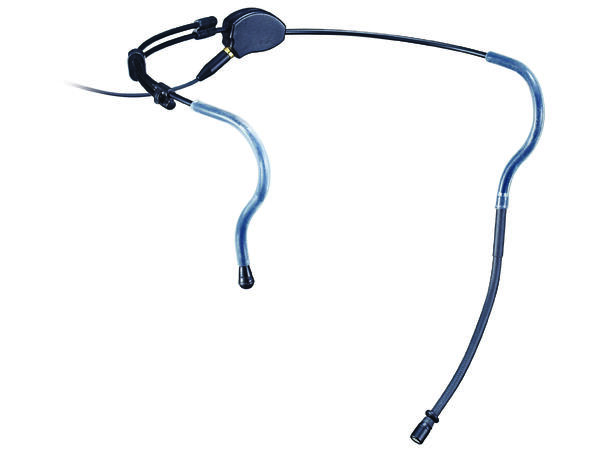 JTS CM-214 hodebøylemikrofon Omni Sort. Utskiftbar kabel