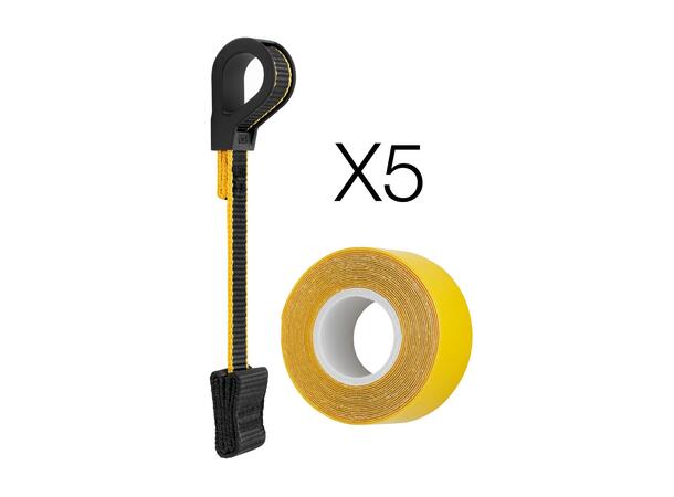 PETZL TOOLINK S and TOOLTAPE 5 x Toolink, 1 x Tooltape 