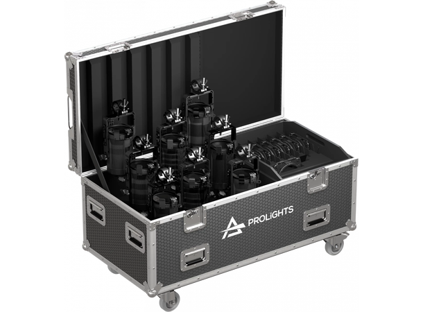 PROLIGHTS FCLECLPARIPS Flightcase Til 8 x EclParIPS
