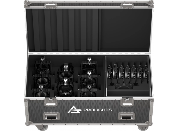 PROLIGHTS FCLECLPARIPS Flightcase Til 8 x EclParIPS