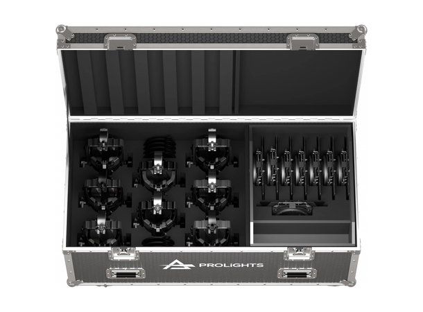 PROLIGHTS FCLECLPARIPS Flightcase Til 8 x EclParIPS