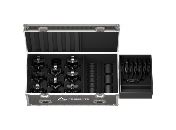 PROLIGHTS FCLECLPARIPS Flightcase Til 8 x EclParIPS