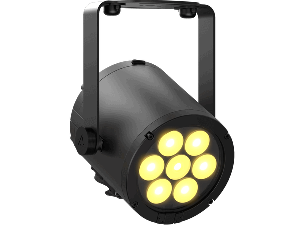 PROLIGHTS Smart Par Neo, IP65 7 x 10W RGB+WW LED, 11°, CRMX, Sort 
