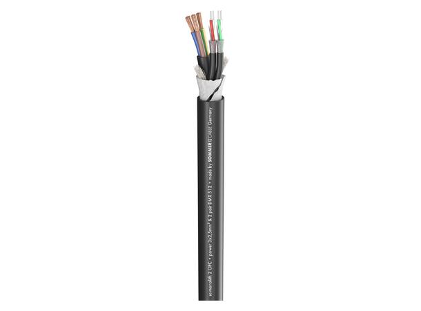 SOMMER Aqua Marinex Hybridkabel 3 x 2.5mm², 2 x 2 x 0.22mm², Ø16mm, Sort 