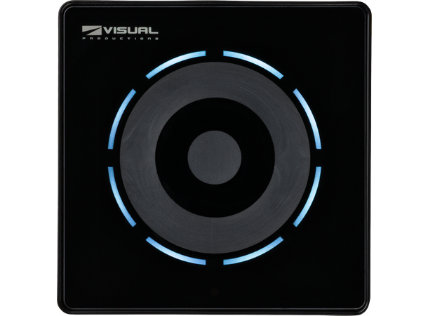 VISUAL PRODUCTIONS E1 NET Panel Veggpanel med Rotary encoder 