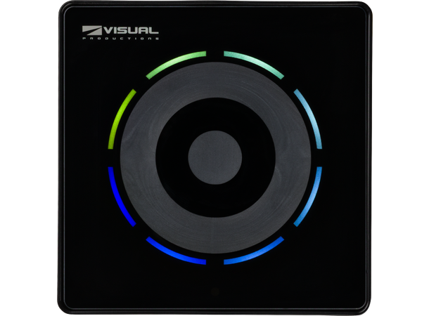 VISUAL PRODUCTIONS E1 NET Panel Veggpanel med Rotary encoder 