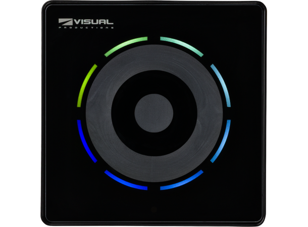 VISUAL PRODUCTIONS NetPanel E1 Veggpanel med 1 Rotary encoder 