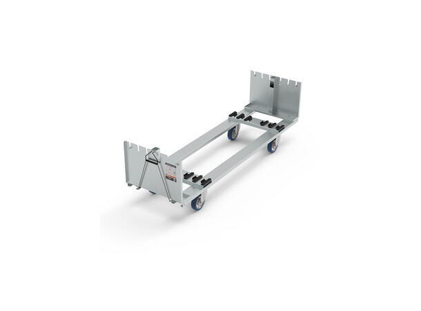 ADMIRAL Stage deck dolly 2m, unassembled 4 x Swivel castor 125mm with brake
