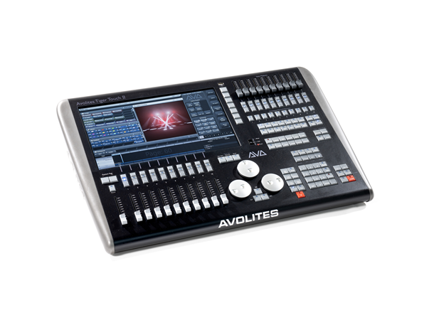 AVOLITES Tiger Touch 2 TT2 16 Univers, 4 DMX, 20 Fadere, Sort