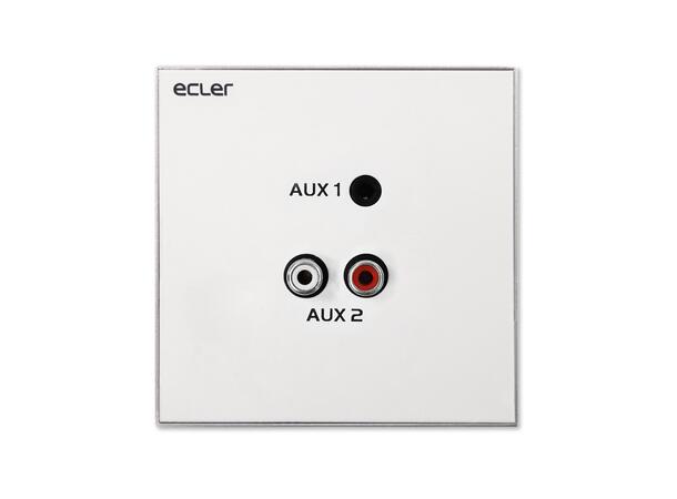 ECLER WPaCNX-JRCA Tilkoblingsplate Minijack + 2xRCA plate 
