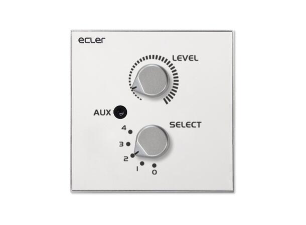 ECLER WPaVOL-SR-J Volum/kildekontroll Volume + source/preset + minijack 